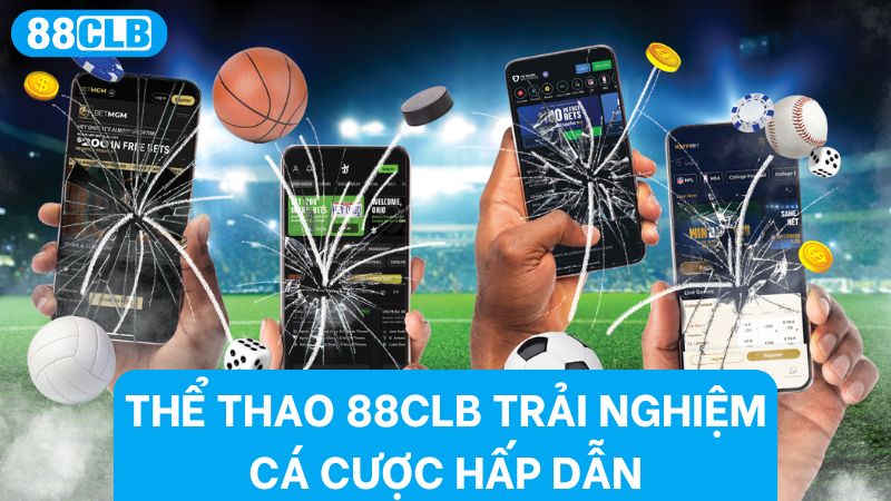 Sảnh thể thao 88clb xanh chín được nhiều người yêu thích